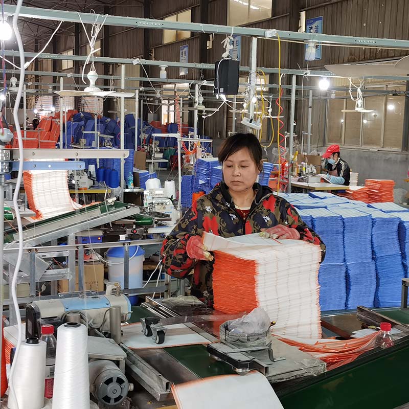 长清洗洁巾工厂展示